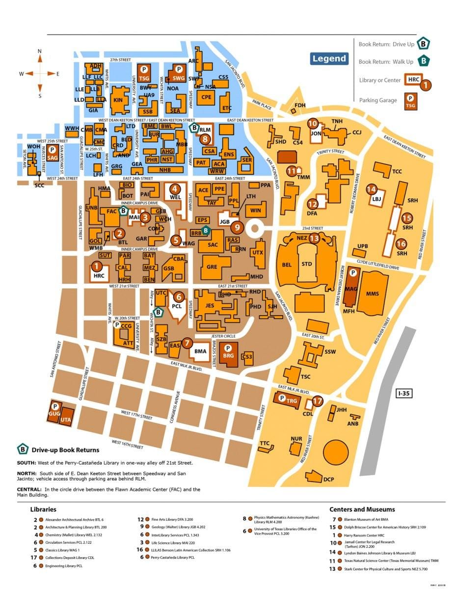 ut carte de Austin